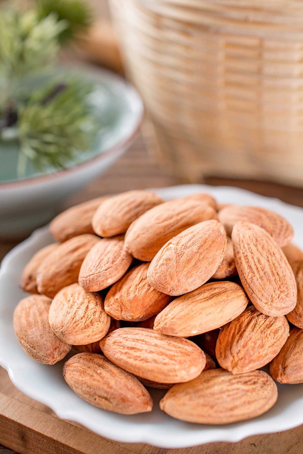 18年杏仁肉无壳巴旦木仁连罐总重500g扁桃仁干果坚果零食包邮盐焗_7折