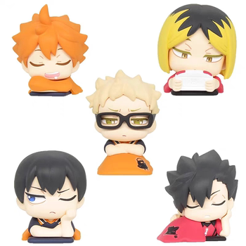 ຂາຍກ່ອນການຂາຍ stasto Volleyball Boys Sleep Team Gacha Ornaments Theatrical Edition Hinata Tsukishima Grinding