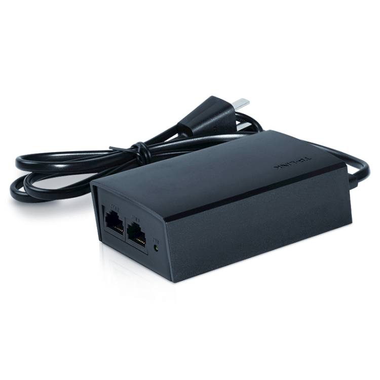 tp-link tl-poe260s 双口poe供电器无线ap网络监控摄像头标准poe供电模块二进二出双口输出即插即用48v一体式