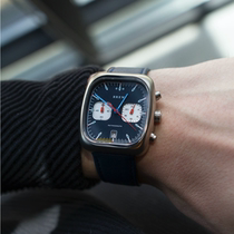 US BREW WATCH CO Retrograph small crowdSquare retro 1960s MIX WATCH