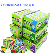 Green Arrow Sugar-free mints Iron box 23 8 grams about 35 pieces 15 bottles of mint Jasmine spearmint apple strawberry flavor