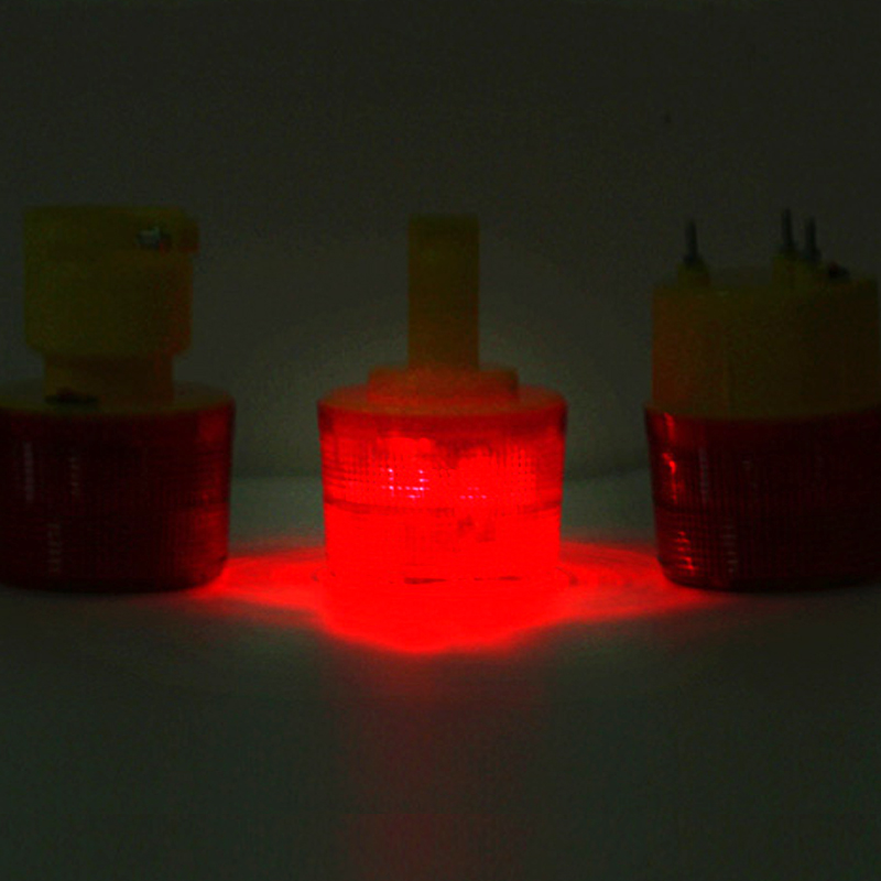mnsd solar warning light, magnetic tower crane light, construction safety strobe light, road cone light, 5 bases