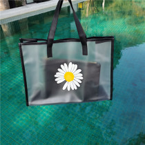 Net Red large capacity bag female 2021 New Tide fashion shoulder bag summer Joker bag transparent bag