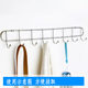 Hook wall hanging stainless steel door wall hook punched wall hanging coat hook wall hanging coat hook long row of hooks