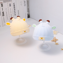 Baby hat 0-3 6 months spring autumn cotton tire cap cute super cute male and female cow baby hat ox year newborn