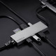 Lenovo Type-C 도킹 스테이션 USB 스플리터 HDMI 어댑터 RJ45 기가비트 네트워크 포트 PD 빠른 충전 SD/TF Apple, Huawei, Xiaomi ThinkPlus 노트북 LC08에 적합합니다. Lenovo Type-C 도킹 스테이션 USB 스플리터 HDMI 어댑터 RJ45 기가비트 네트워크 포트 PD 빠른 충전 SD/TF Apple, Huawei, Xiaomi ThinkPlus 노트북 LC08에 적합합니다.