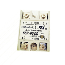 Single-phase solid relay SSR-80DD manufacturer direct direct current control DC quality package for use