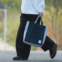 LR MADE 20SS Japanese vintage two-color splicing dual-purpose multifunctional Hand bag large capacity outdoor shoulder bag