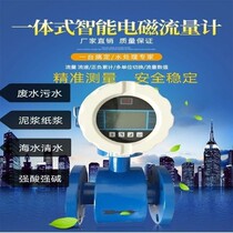 Chongqing intelligent electromagnetic flowmeter sewage waste cement slurry LD intelligent flowmeter high-precision pipeline water flowmeter