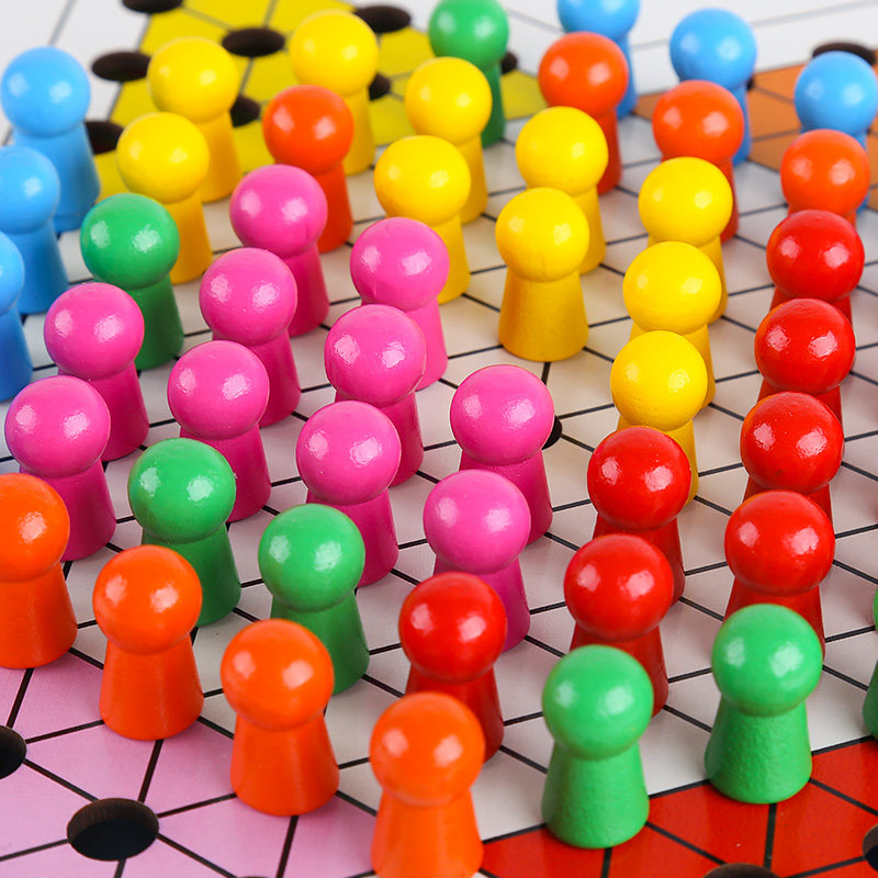 飞行棋五子棋儿童益智跳跳棋斗兽棋小学生多功能游戏棋类玩具象棋