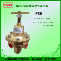 BelGAS natural gas P39 primary high pressure regulating valve gas regulator P39 compressed natural gas regulating pressure reducing valve