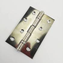 Stainless steel 201 flat hinge door and window universal hinge bearing door butterfly hinge cabinet door box furniture folding hinge