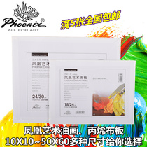 Phoenix oil canvas plate pure cotton cloth plate oil canvas plate oil painting cardboard 10X10 ~ 50X60CM