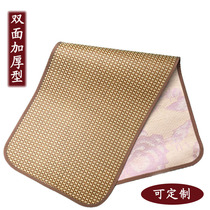 Childrens rattan mat Double-sided ice silk thickened summer mat Kindergarten mat Baby linen mat Childrens mat
