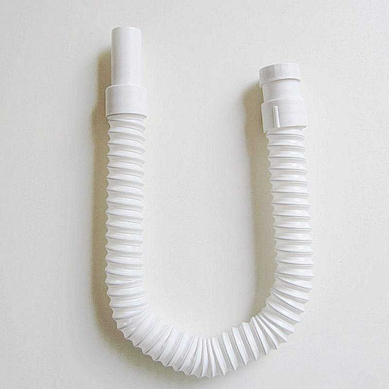 热卖 卫浴配件塑料软管 洗脸盆洗面盆下水管 加长伸缩去水器软管