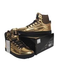 Scarce Edition Export Order European and American Leather Tide Brand Men's Jazz Sports Skate Shoes Street Dance Cattle Men's Board Shoes End Goods