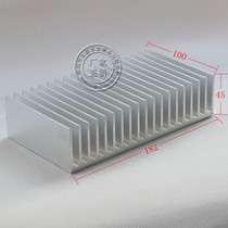 Aluminum heat sink 100*182 * 45MMLED radiator high power electrical heat sink block