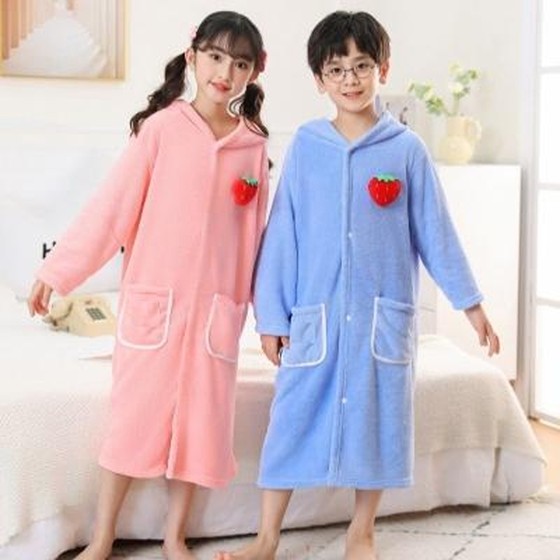 Children's long-sleeved bathrobe, children's bath towel, yukata, thickened cloak-style swimsuit for men and women in autumn and winter, special bathing
Children's long-sleeved bathrobe, children's bath towel, yukata, thickened cloak-style swimsuit for men and women in autumn and winter, special bathing