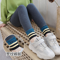 Girls' leggings fleece outerwear thickened children's new pants autumn pants spring autumn winter autumn winter big children