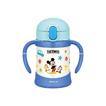 Japan Thermos on board with childrens double ear straws insulated cup FHV-250B