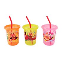 Spot Japanese bread Superman Baby Straw Cup Children Drink Juice Yogurt Cups 3 4 clothes