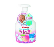 Spot Japanese Beaches Peach Water Foam Shampoo body lotion 450ml peach leaf liquid to go to heat