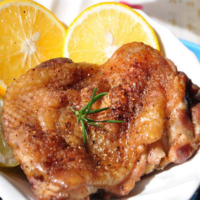 元盛食品 板烧鸡腿排1kg奥尔良川芹照烧鸡腿排微波烧烤汉堡专用