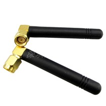 GSM 2G GPRS glue stick antenna short SMA straight head elbow omnidirectional 2 4G antenna