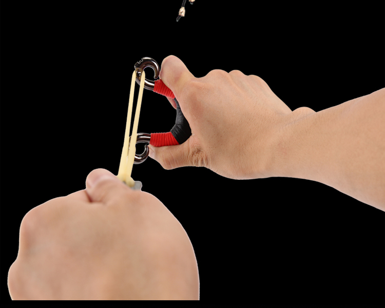 钛钢藏羚羊弹弓户外竞技反曲弓不锈钢精准弹弓器多色弹弓带瞄点