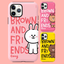line Brownbear iphone11promax phone case X double-layer anti-drop Apple 11 cute cute MAX protective cover