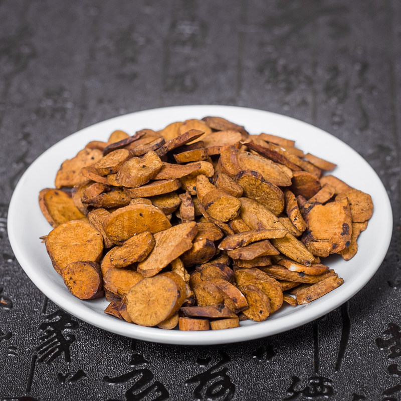 中药材 麸炒白芍 炒白芍 炒芍药 500克 抓药 实体店铺2斤 包邮_7折