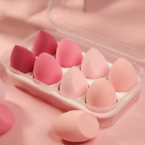 Beauty eggs do not eat powder makeup puff sponge super soft air cushion powder powder storage box dry and wet makeup eggs