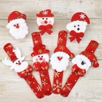 Christmas Dress Adornment Kindergarten Small Gift Clapping Lap Hands Ring Children Gift Santa Clap Rings