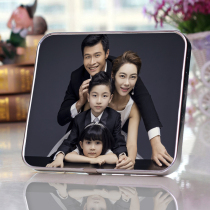 Rinse 7-12 inch table photo custom crystal woodblock print photo printing enlarged size wall photo frame production