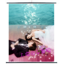 Photo printing poster Custom design Wedding yarn photo printing Zoom in to make baby photos Make hanging scroll pictorial