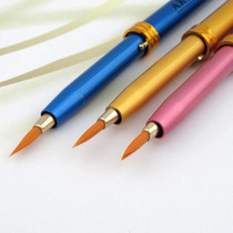 Portable retractable lip brush with AKIO metal shell makes lip line contour clearer wholesale