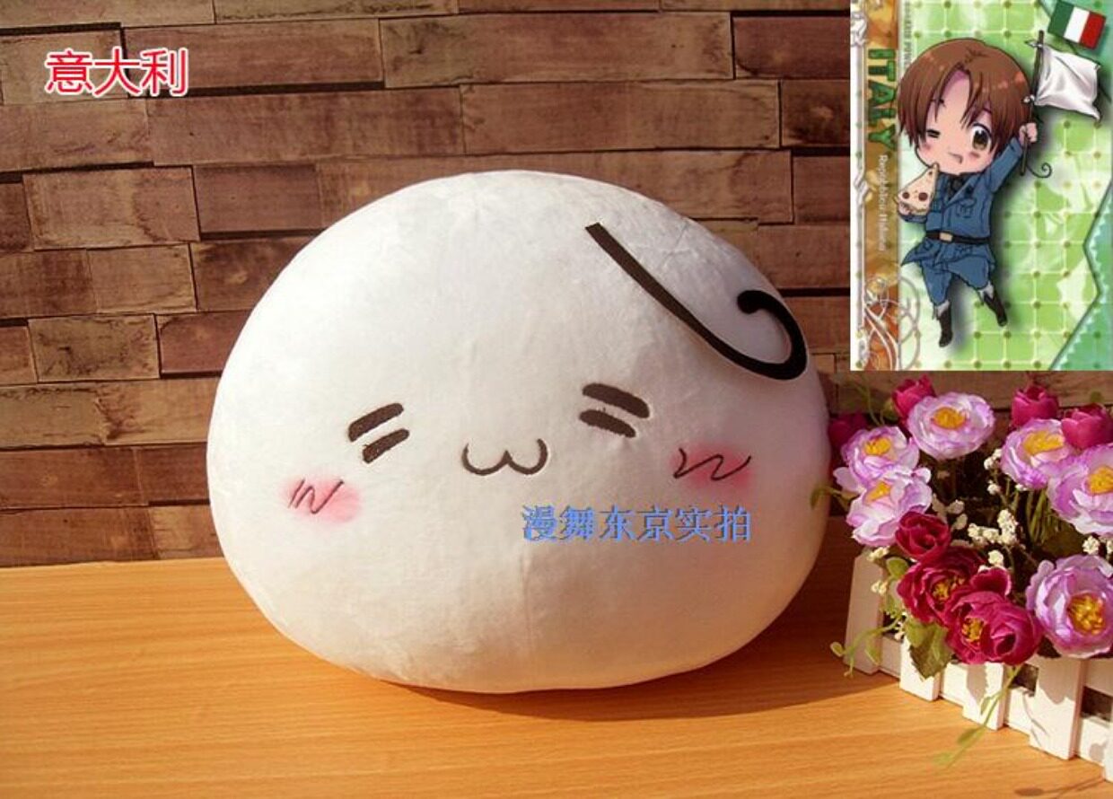 黑塔利亚团子 aph 颜文字 表情包抱枕 玩偶斜挎包 cos 团子抱枕