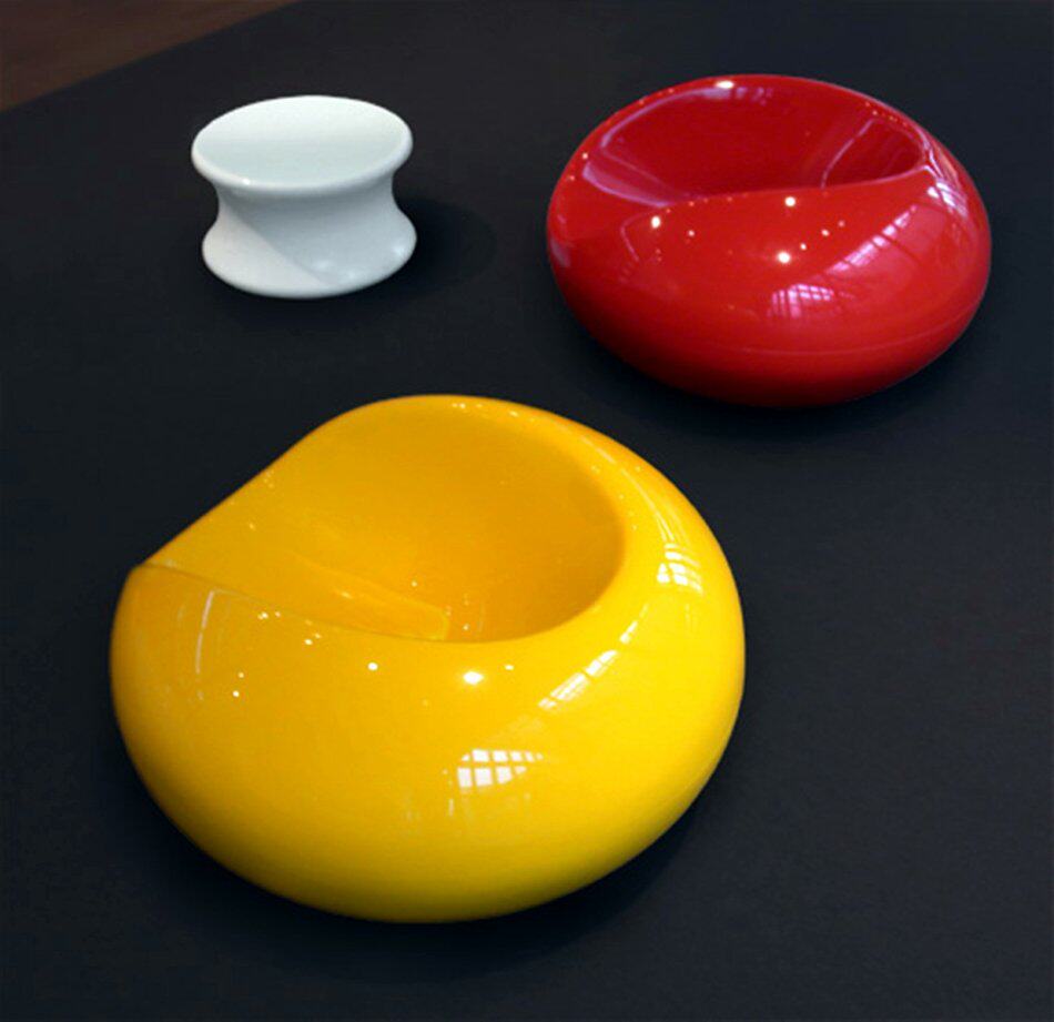 看着像被咬了一块的糖果椅,你想不想也咬一口?