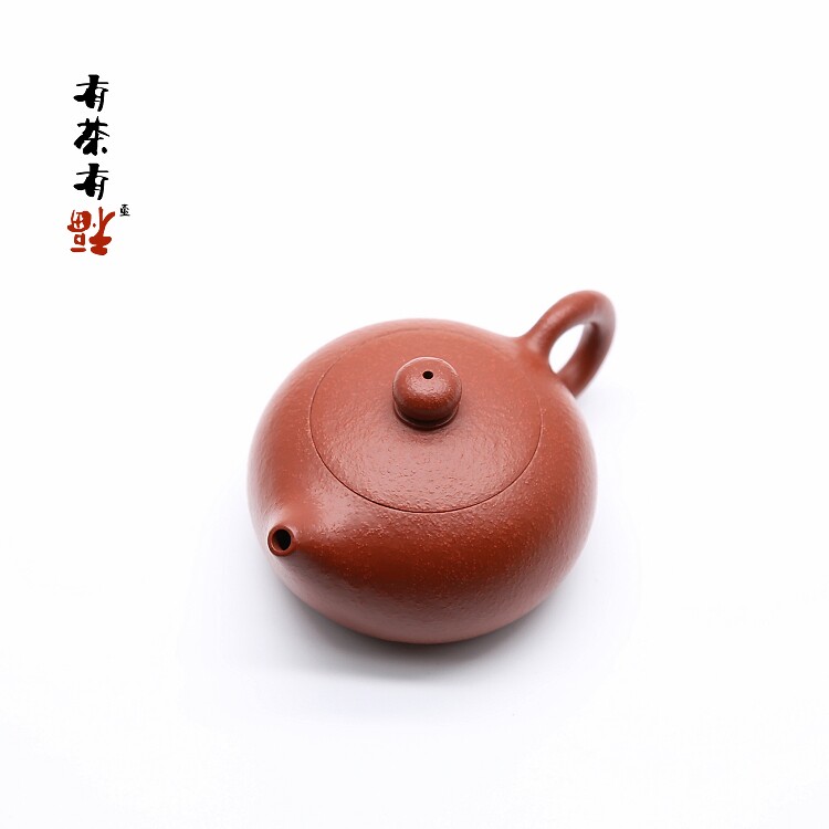 谢华之子 谢思博 全手工潮州手拉壶 俊合号 独家调砂朱泥 西施壶