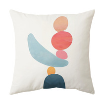 Thai Latex Sofa Cushion pillow pillow pillow core Living room headroom Backed with pillow core large backrest padded waist leaning on the office waist pillow