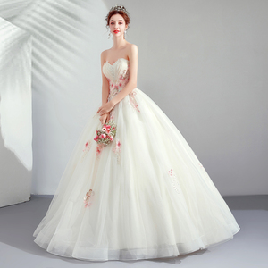 Mori’s Flower Fairy Bride Dressed  Diamond Flower Wedding Dresses 