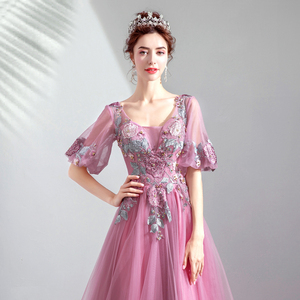 Flowers Fairy Bride Drinking Dresses Annual Party Dresses 