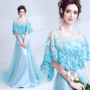 Angel wedding dress bride toast banquet annual party dress 