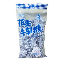 Crown Birth Garden Great White Rabbit Hundred Flowers Peanut Butter Rolled Sugar 500 gr Bulk Nougat Candy candy snacks snack New Year goods