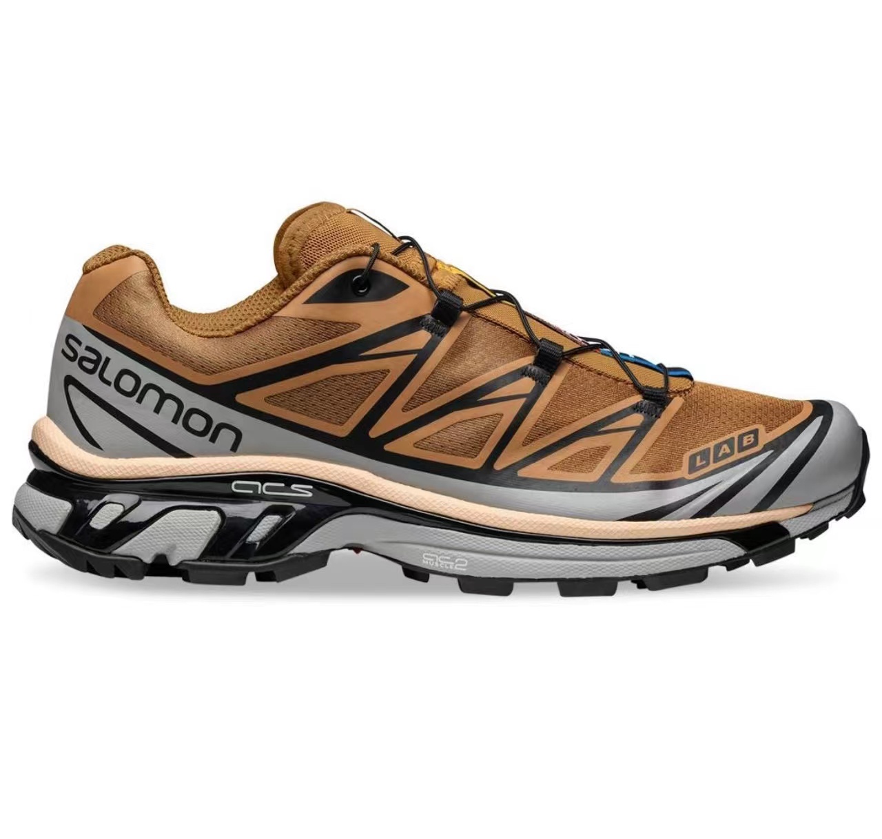 萨洛蒙Salomon S LAB XT-6 Softground LT ADV 休闲绿灰运动跑鞋-Taobao