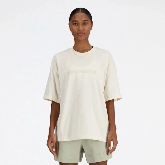 New balance Women's loose sports and casual short-sleeved T-shirt WT41555-LIN
New balance Women's loose sports and casual short-sleeved T-shirt WT41555-LIN