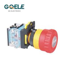 Takahashi push button switch GQELE IP65 LA115-B5-11ZF 10ZF waterproof emergency stop button with logo