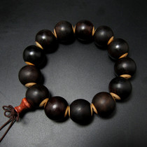 Wood art wood carving play Miscellaneous mahogany Rosewood Rosewood Rosewood pear skewers hand string round bead bracelet