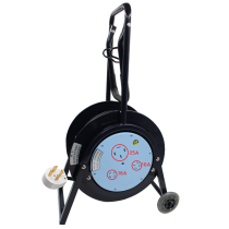 Bull 805 three-phase four-wire 380V reel 25A power towline board mobile plug-in board 30 50 meters