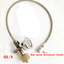 Beer machine 16g refill co2 refillable small cylinder 304 stainless steel food grade carbon dioxide cylinder